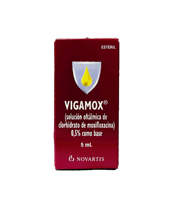 VIGAMOX 0.5% GOTAS OFTALMICAS FRASCO X 5 ML